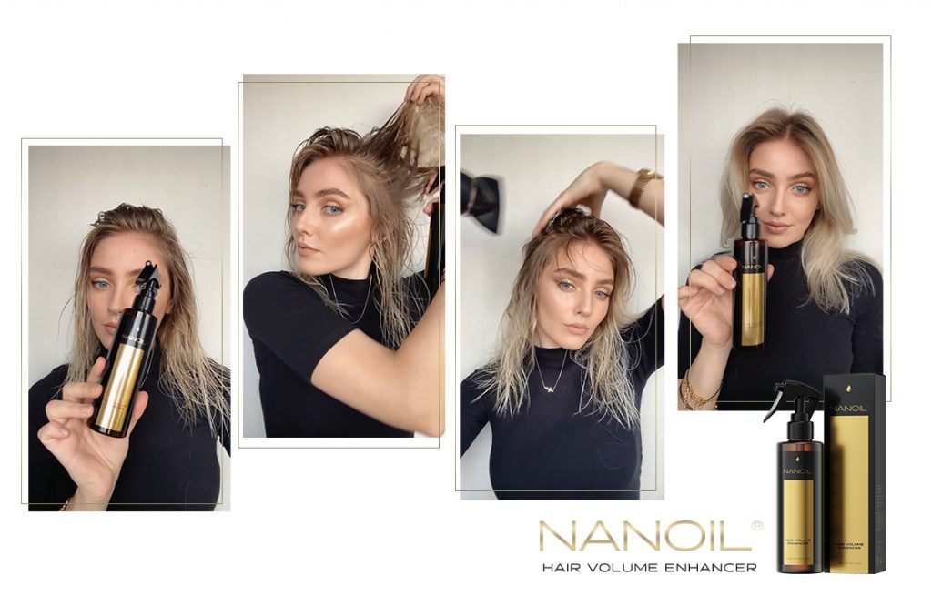 hair volume spray Nanoil