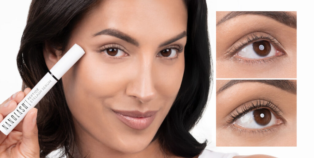 lash serum with peptides nanolash