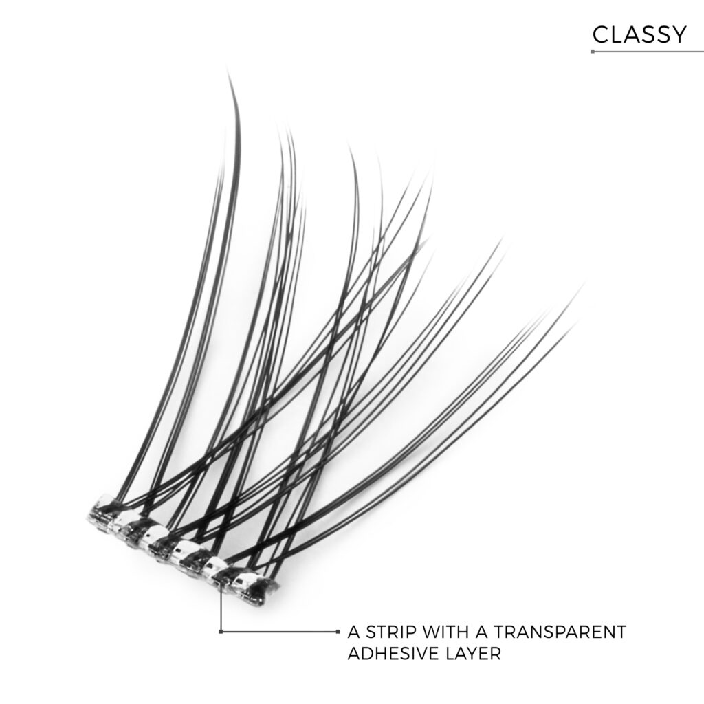 nanolash pre glued lashes clusters