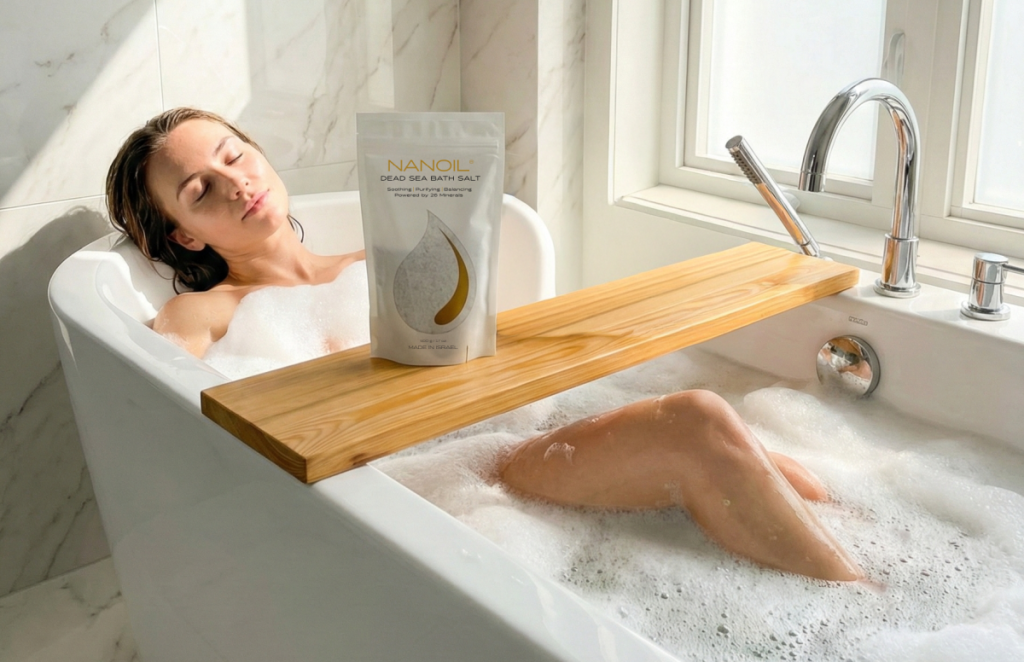 sea salt bath salts nanoil