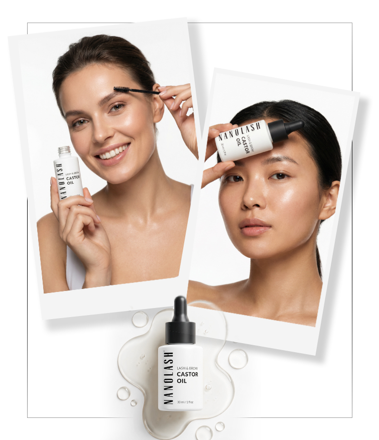 castor oil on eyebrows nanolash